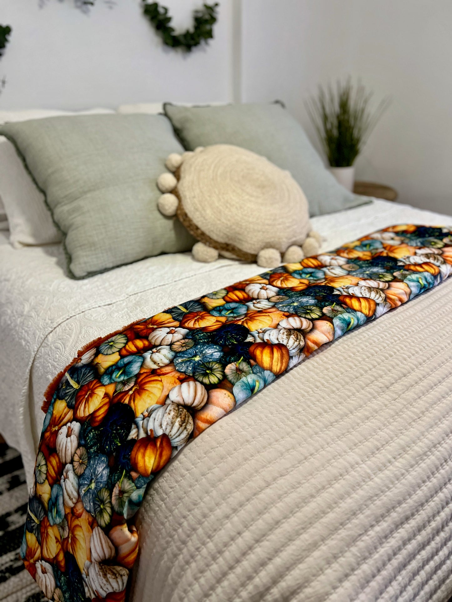 Pumpkins Throw Blanket