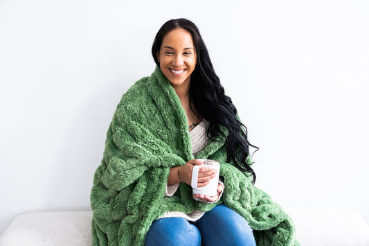 Basil Ultra Plush Milan Throw Blanket