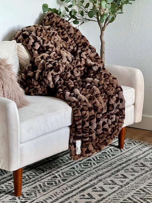 Leopard Ultra Plush Milan Throw Blanket