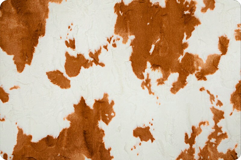 Penny Calf Minky Throw Blanket