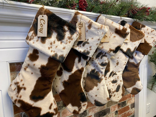 Brown Pony Personalized Christmas Stocking