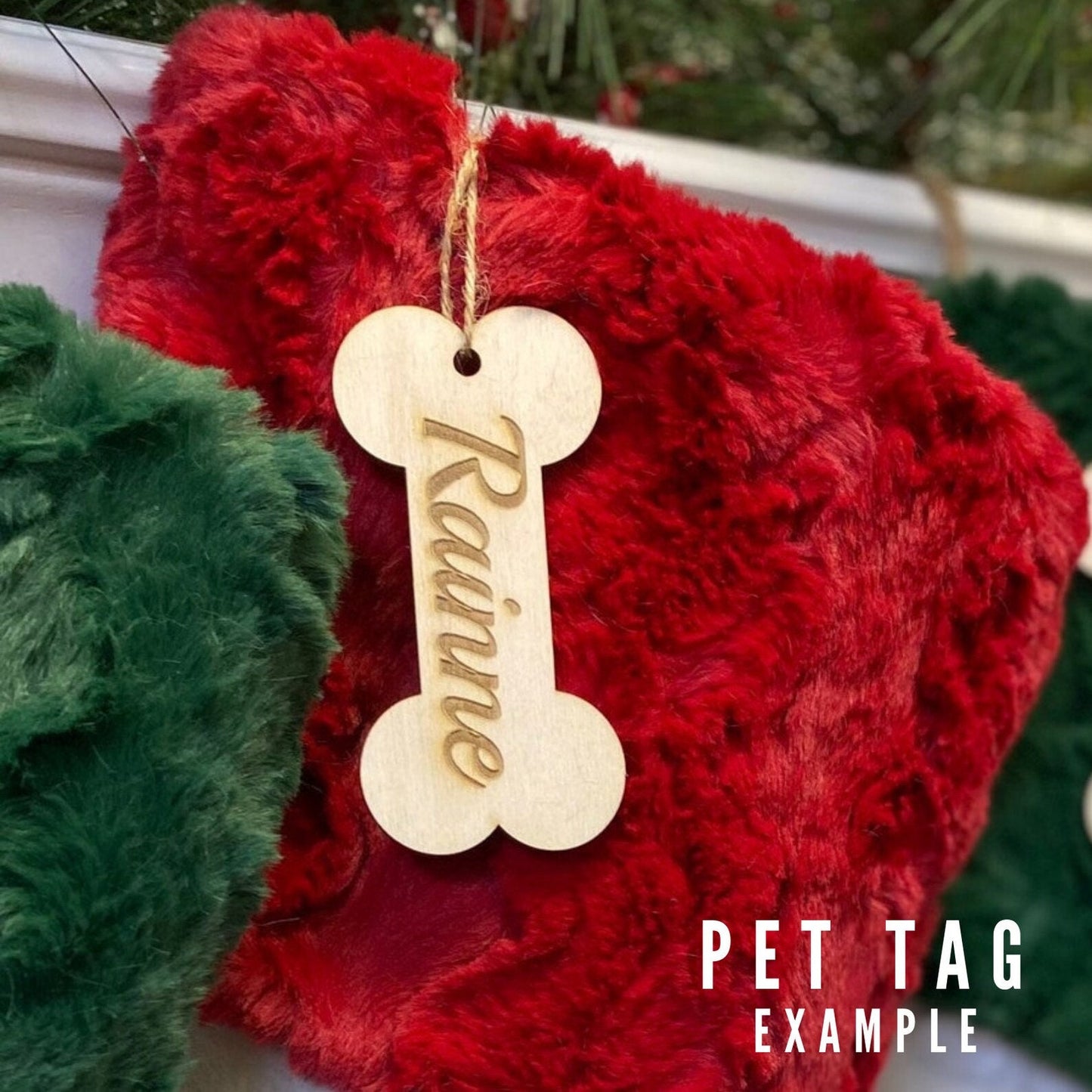 Black Buffalo Check Personalized Stocking