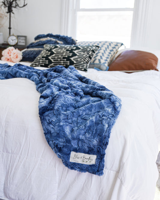 Jeans Galaxy Throw Blanket