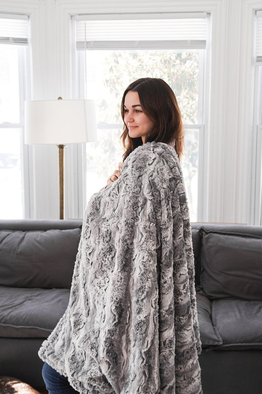 Silver Lining Throw Blanket
