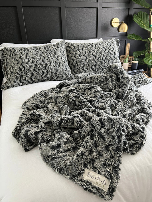 Alpine Night Minky Pillowcase