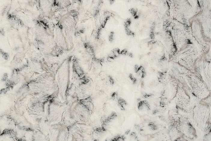 Silver Snow Owl Throw Blanket