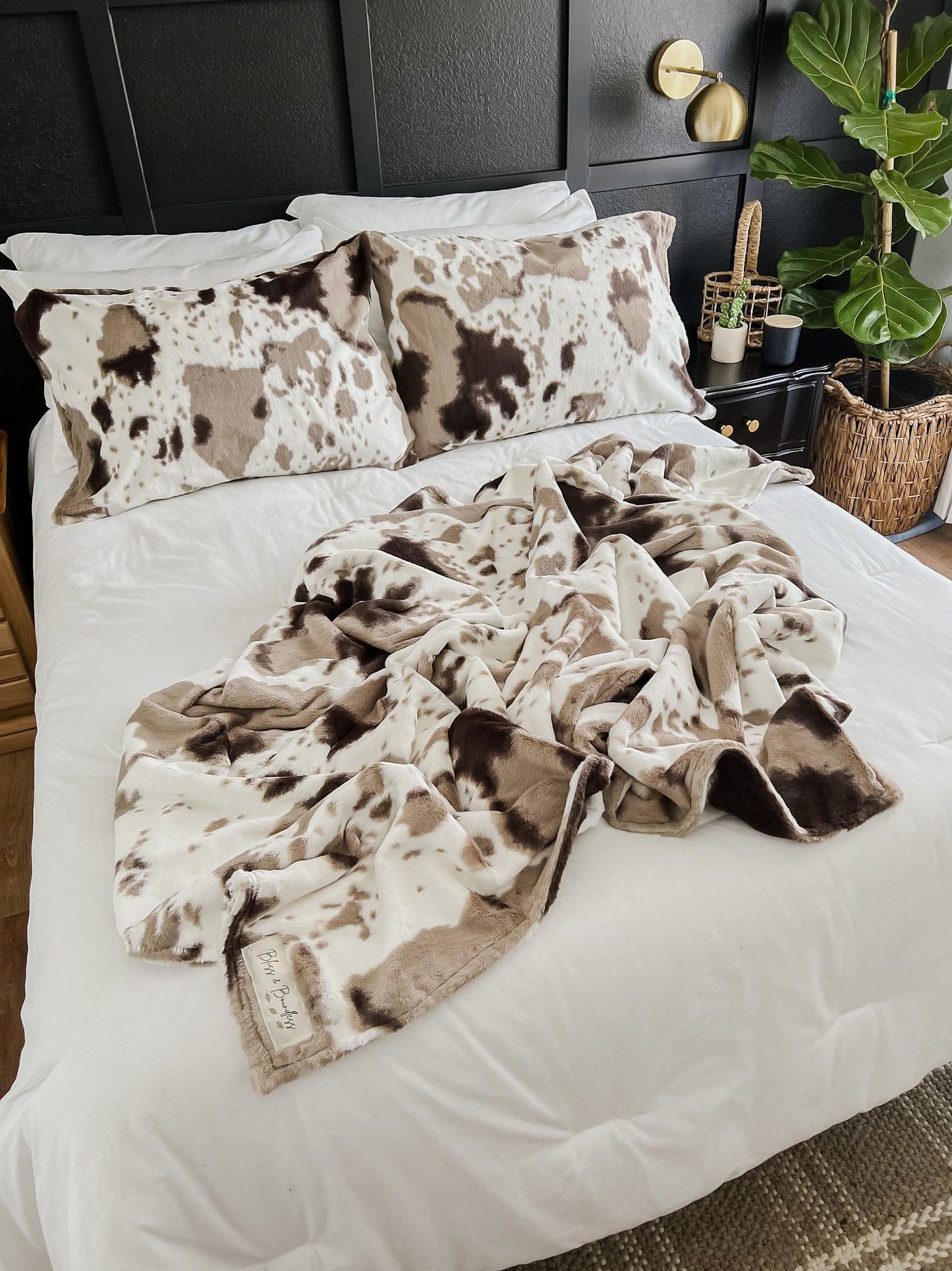 Brown Sugar Pony Throw Blanket