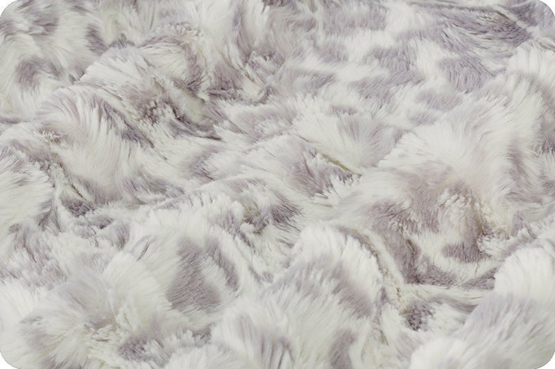 Silver Jaguar Minky Pillowcase