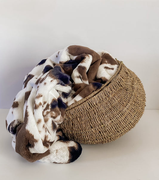 Mudpie Pony Throw Blanket