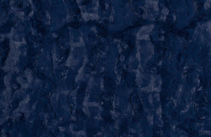 Navy Glacier and Snowy Owl Navy Throw Blanket