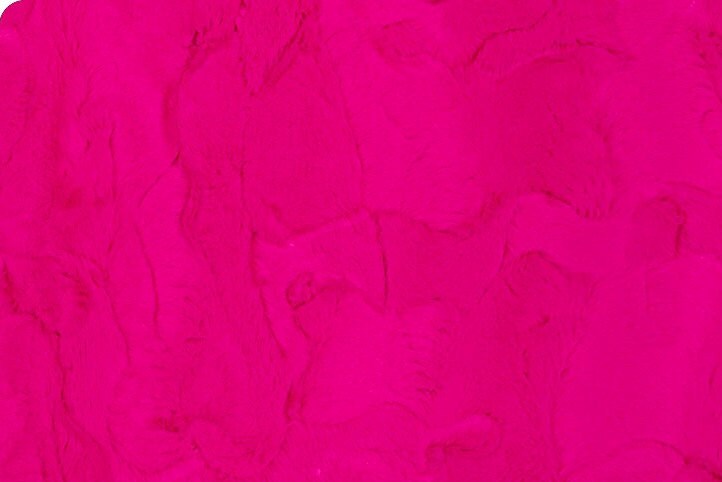 Frosted Hide Carnation and Hide Cerise Throw Blanket