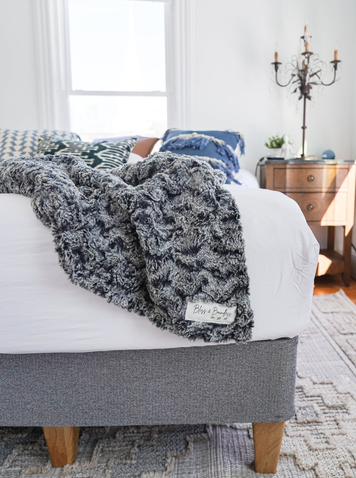 Alpine Night Throw Blanket