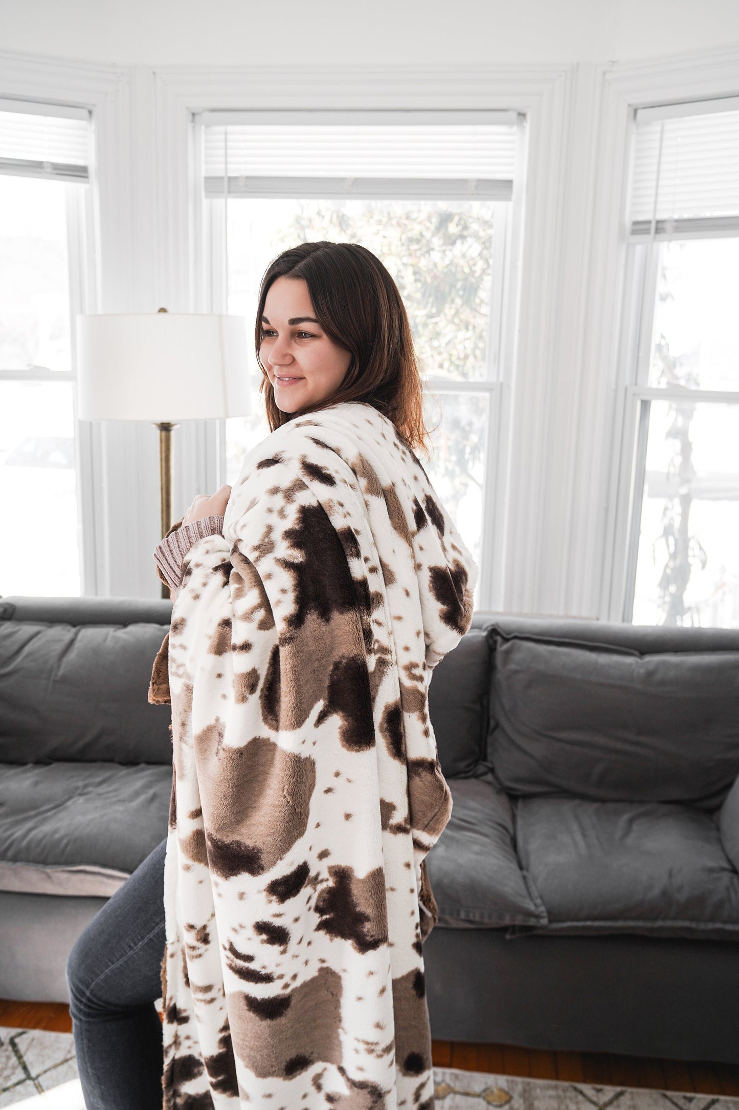 Brown Sugar Pony Throw Blanket