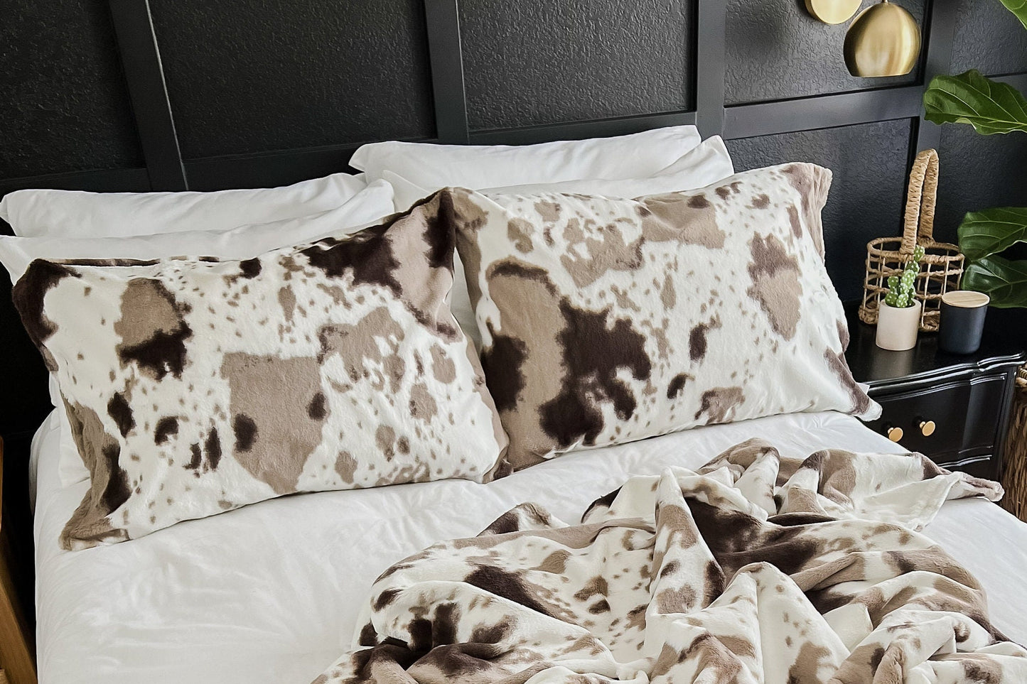 Brown Sugar Pony Minky Pillowcase