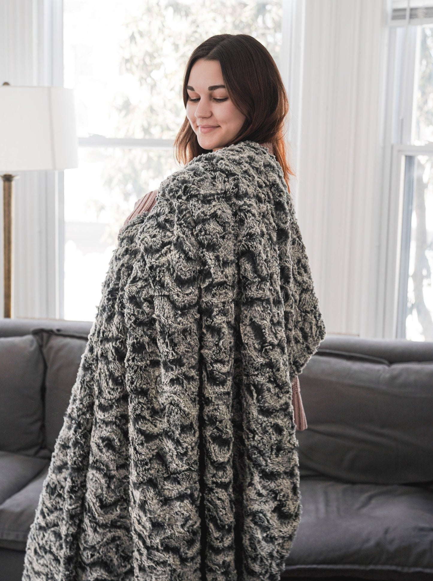 Alpine Night Throw Blanket